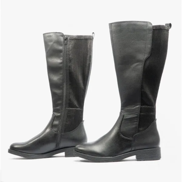 Jana 25560-29-001 Womens Tall Boots Black sold by Shuperb product image thumbnail 4