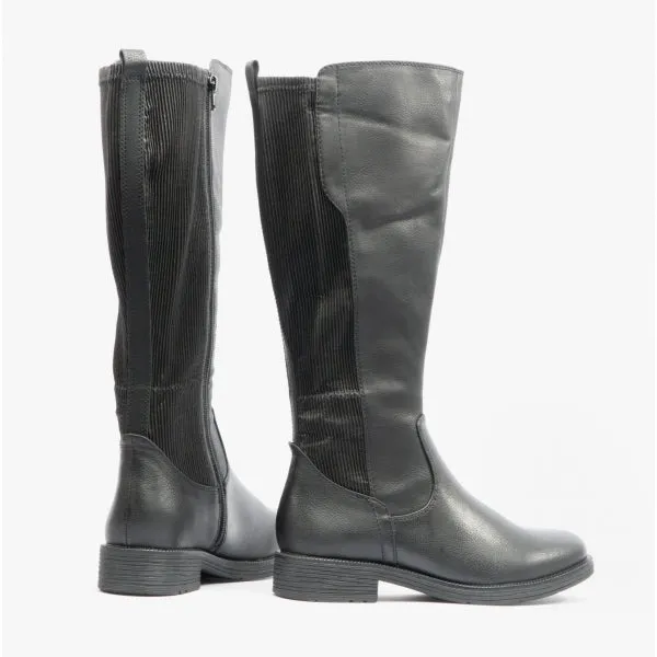 Jana 25560-29-001 Womens Tall Boots Black sold by Shuperb product image thumbnail 3