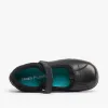 CINDY JNR Girls Leather School Shoes Black sold by Shuperb