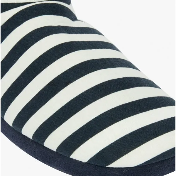 CABIN Ladies Textile Slippers Navy Stripe sold by Shuperb product image thumbnail 3