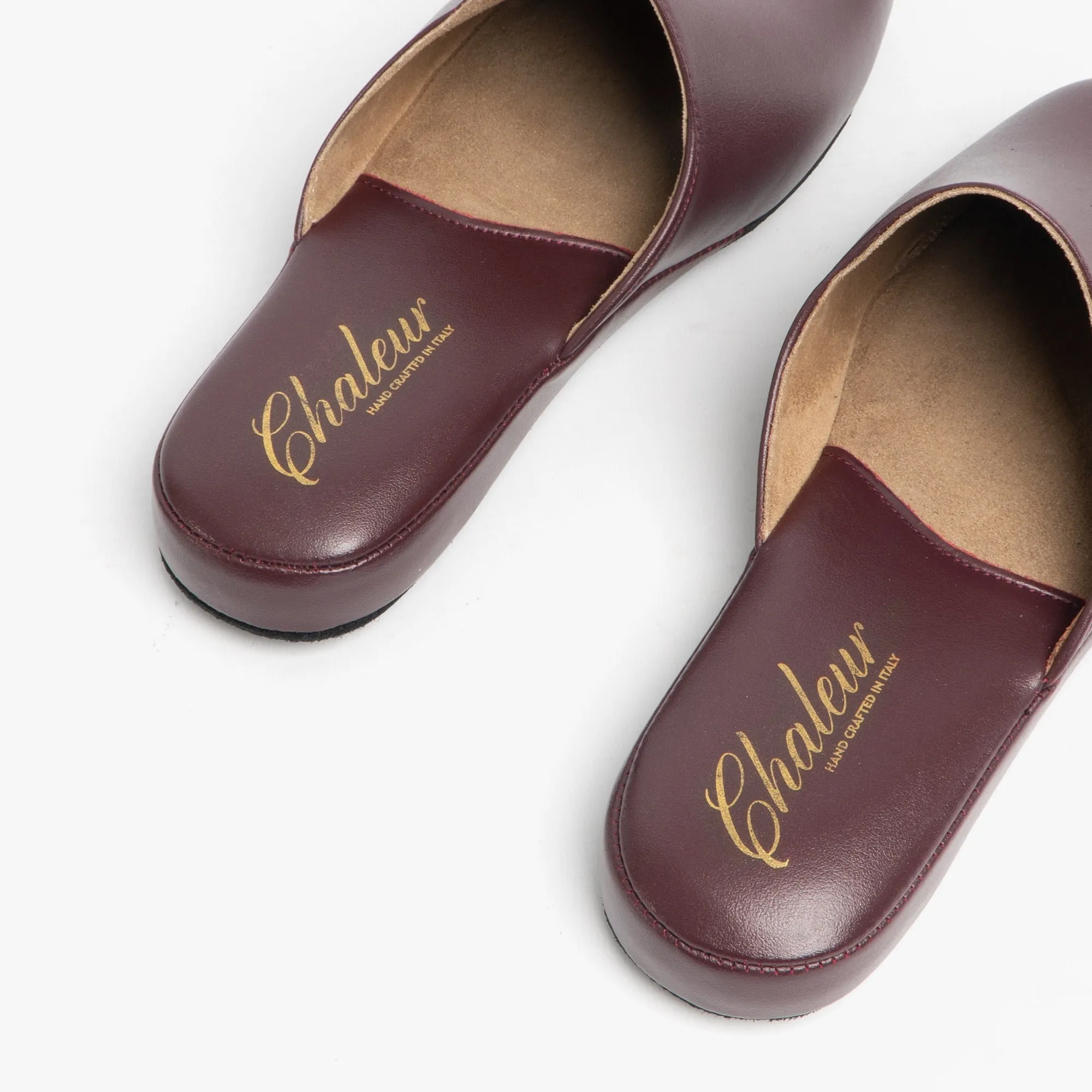 Chaleur LUCA Mens Mule Slippers Bordeaux sold by Shuperb product image thumbnail 3