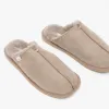 Shepherd HUGO Mens Sheepskin Mules Stone sold by Shuperb