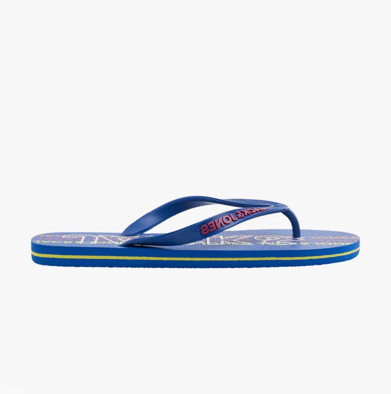Jack & Jones LOGO 2.0 Mens Sandals Nautical Blue sold by Shuperb