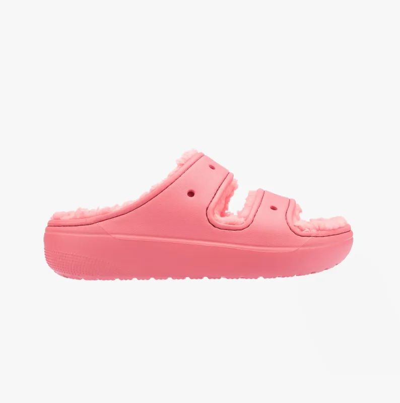 Crocs 207446-6XF CLASSIC COZZZY Womens Sliders Hot Blush sold by Shuperb