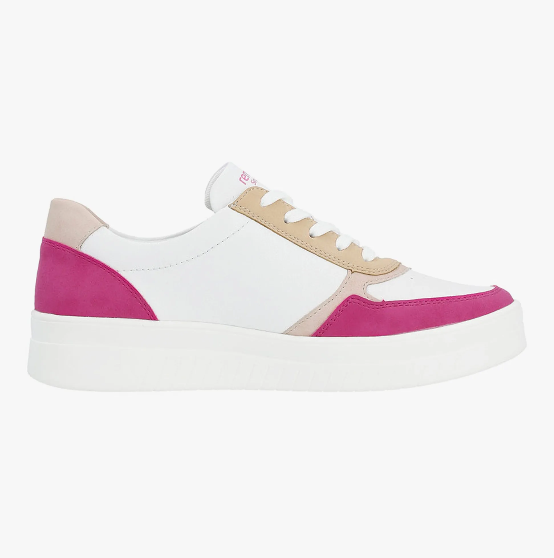Remonte KENDRA Womens Trainers White/Fuschia sold by Shuperb product image thumbnail 4