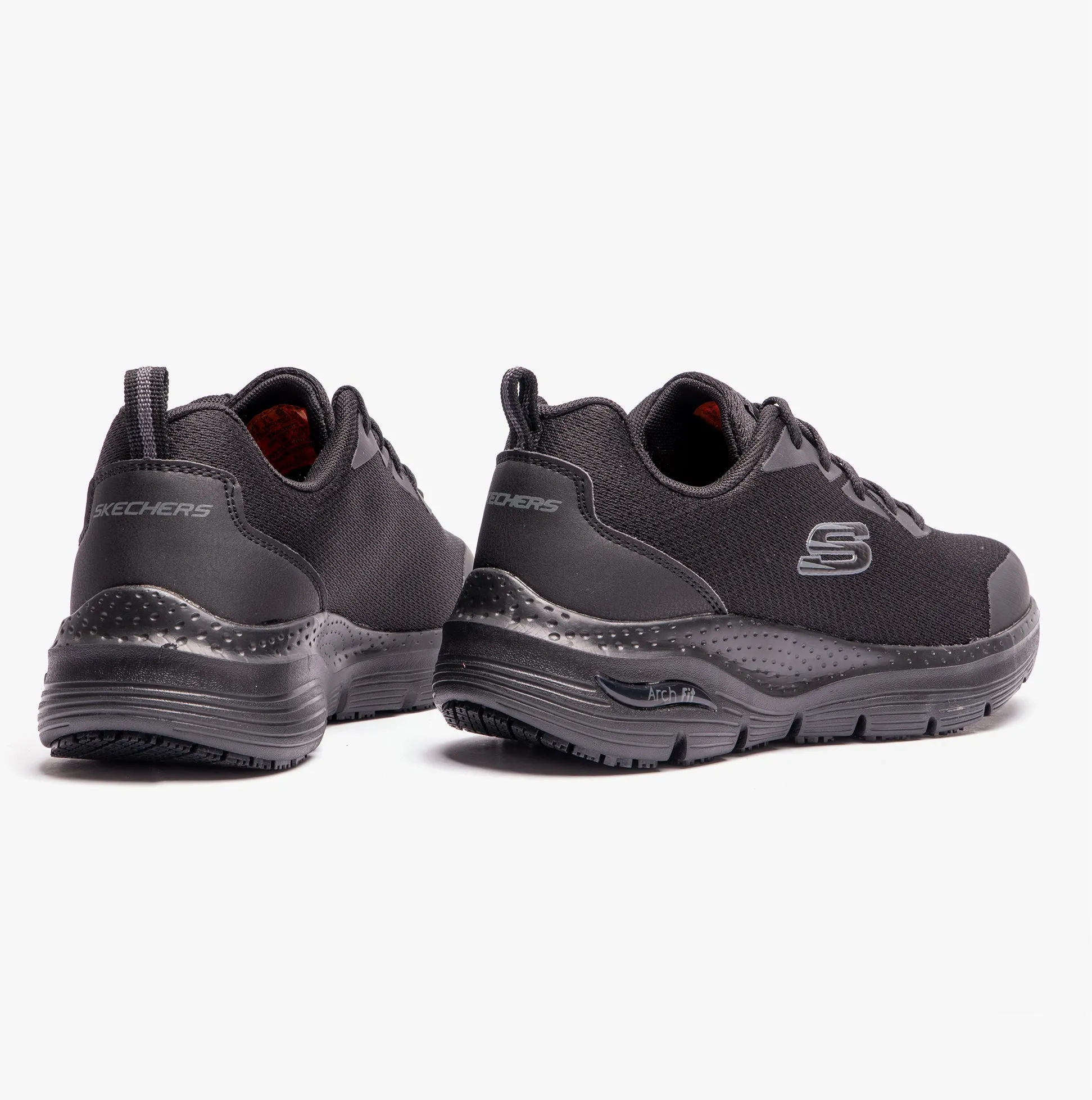 Skechers Work 108019EC ARCH FIT SR Womens Occupational Trainers Black sold by Shuperb product image thumbnail 4