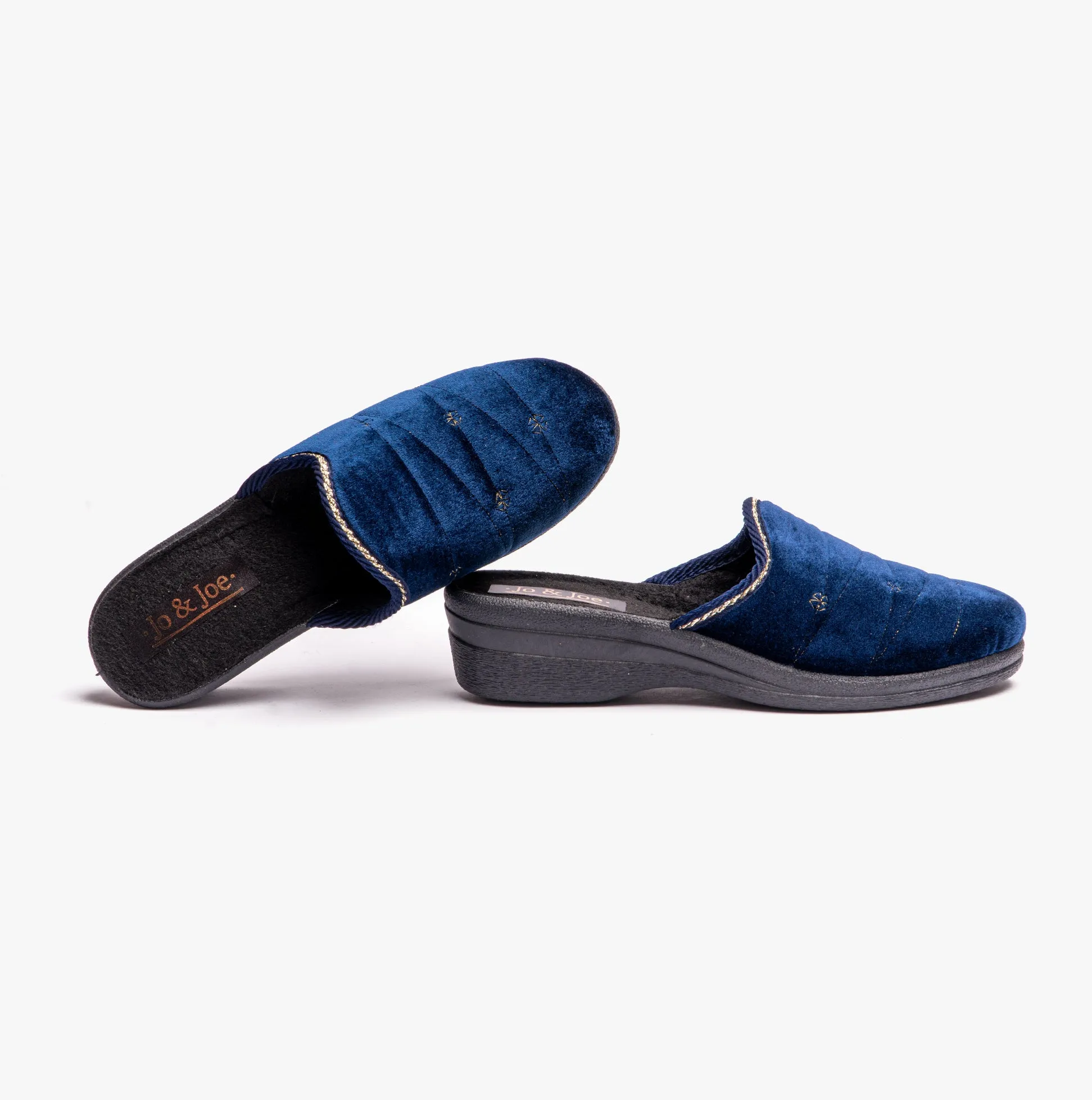 Jo & Joe KATH Womens Slippers Navy sold by Shuperb product image thumbnail 4