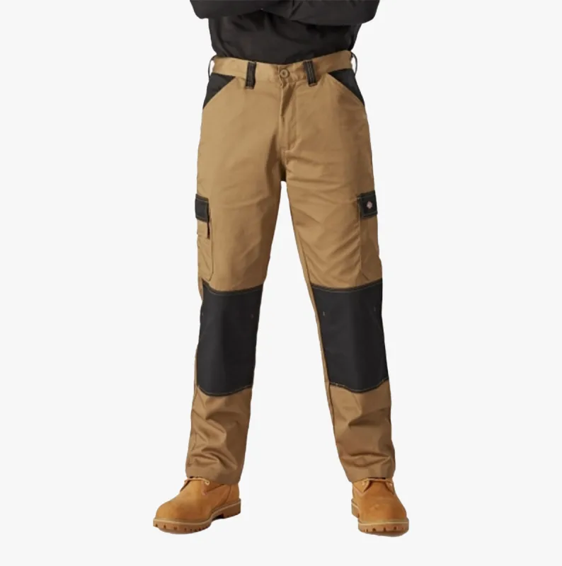 EVERYDAY Mens Long Trousers Khaki/Black sold by Shuperb