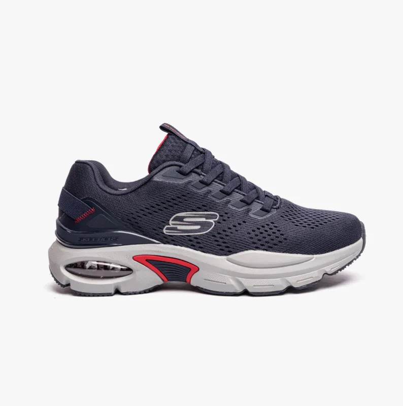 SKECH-AIR VENTURA Mens Trainers Navy/Red sold by Shuperb