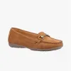 Hush Puppies MOLLY SNAFFLE Womens Loafers Tan sold by Shuperb