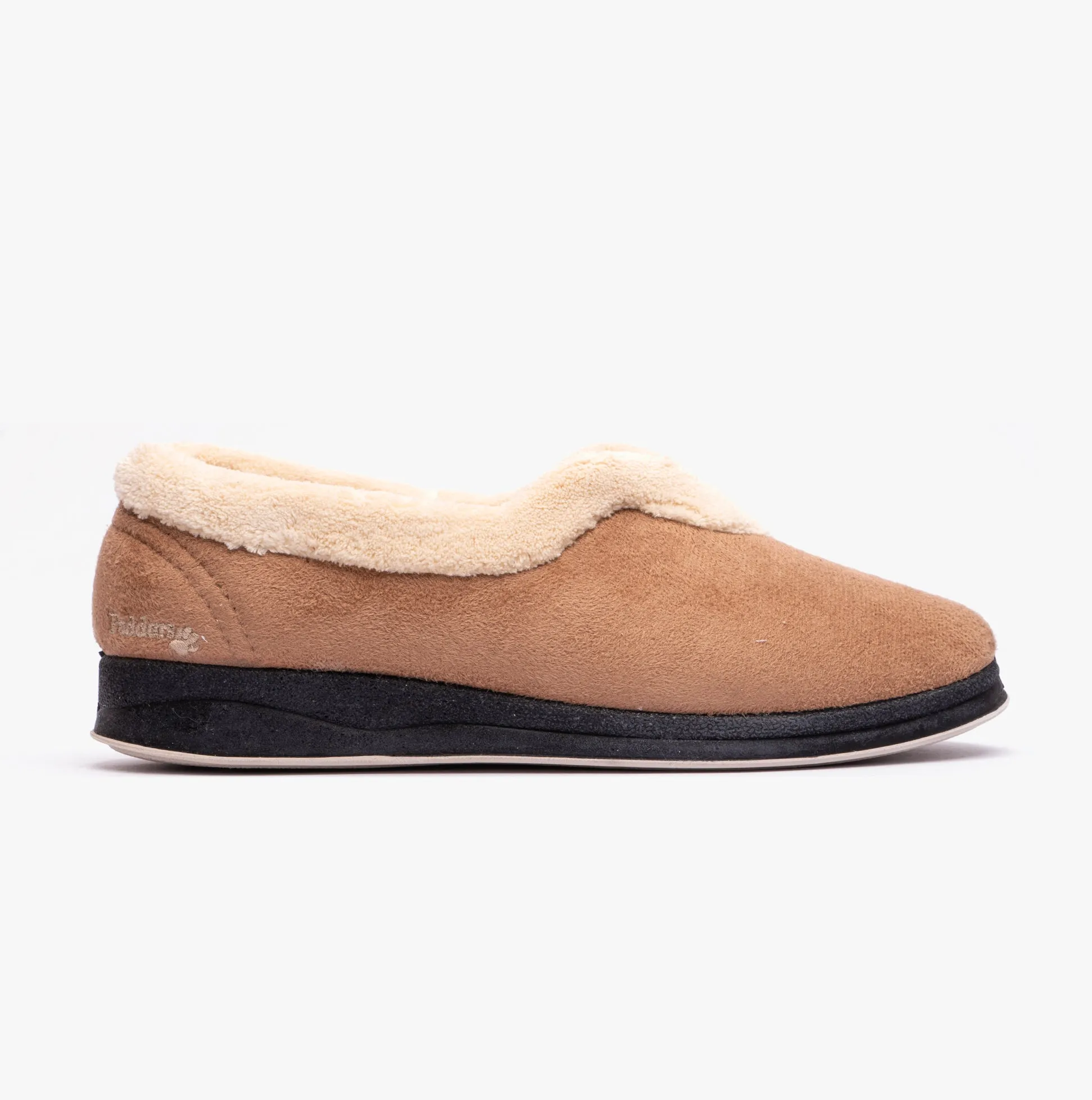Padders CARMEN Womens (2E Fit) Full Slippers Camel sold by Shuperb