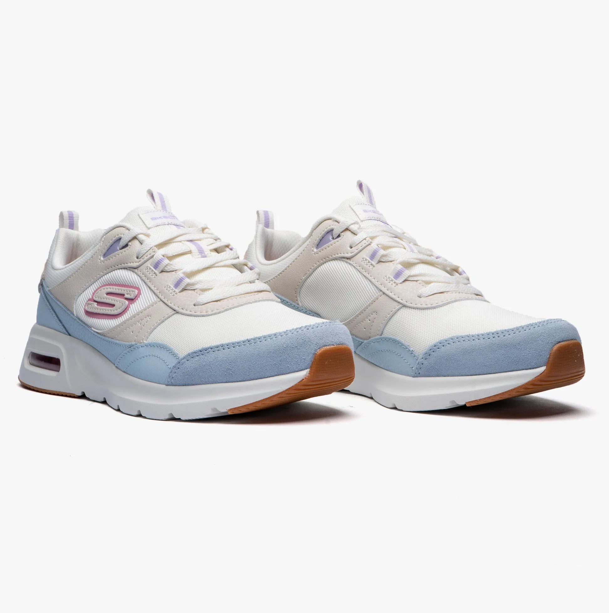 SKECH-AIR COURT - COOL AVENUE Ladies Trainers Beige sold by Shuperb product image thumbnail 2