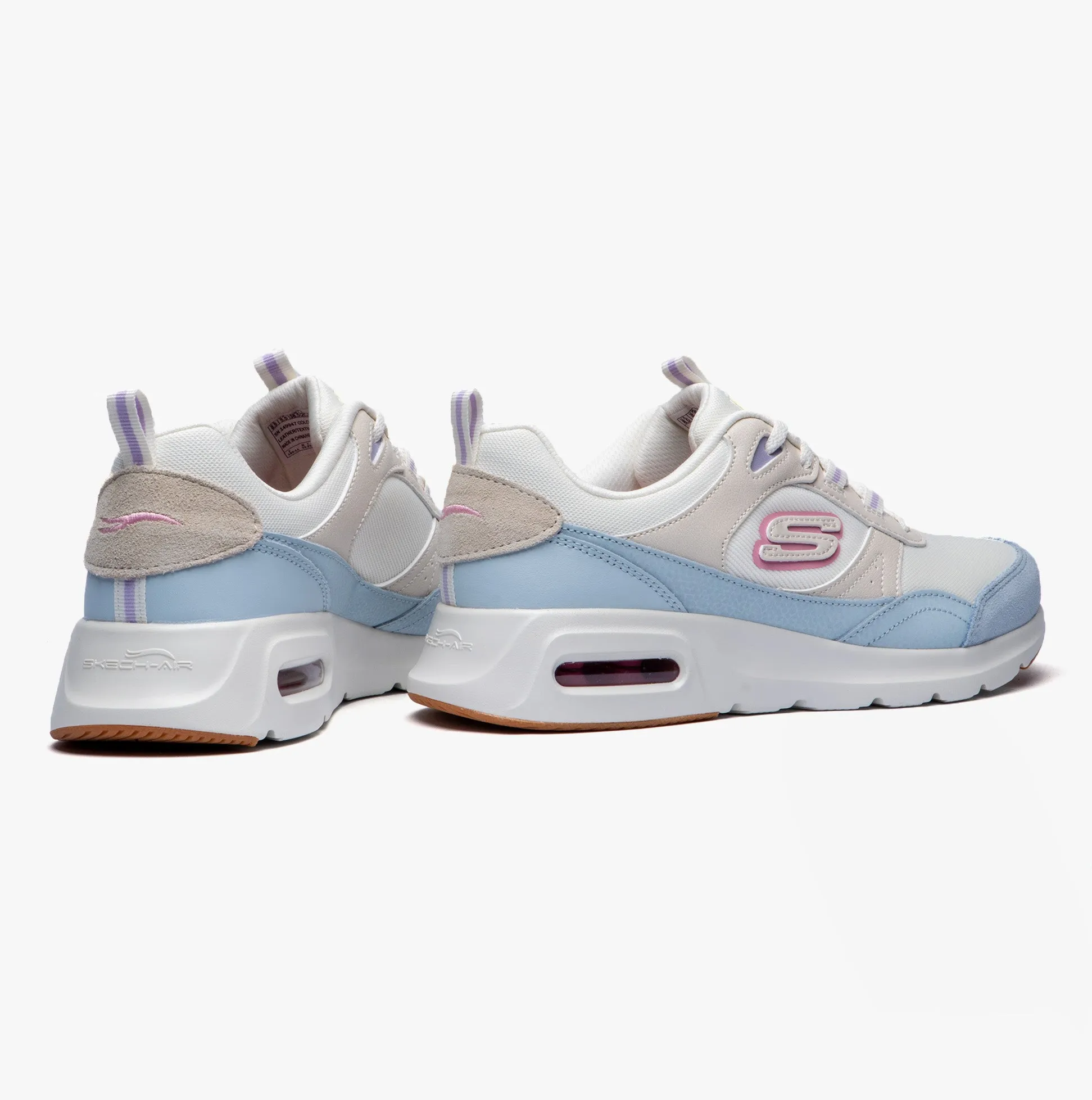 SKECH-AIR COURT - COOL AVENUE Ladies Trainers Beige sold by Shuperb product image thumbnail 3