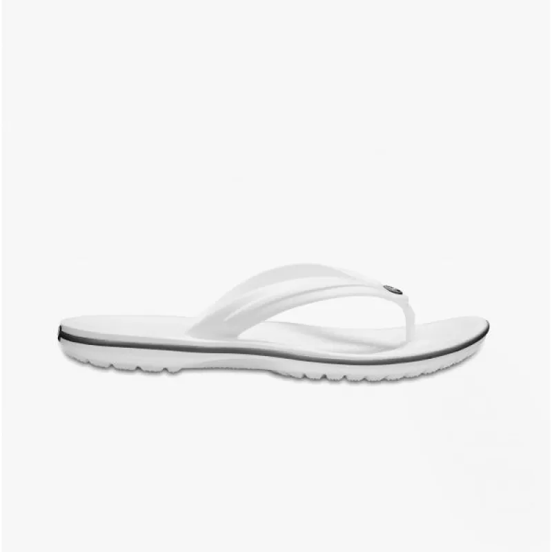 Crocs CROCBAND FLIP Unisex Flip-Flops White sold by Shuperb