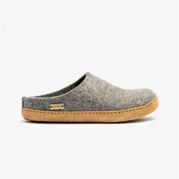 EMIL'S TOFFEL Ladies Wool Slippers Anthracite sold by Shuperb