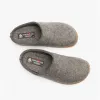 EMIL'S TOFFEL Ladies Wool Slippers Anthracite sold by Shuperb