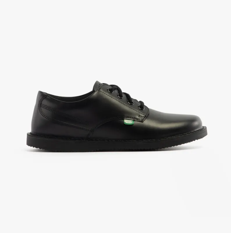 Kickers 117217 KOPI DERBY Boys School Shoes Black sold by Shuperb