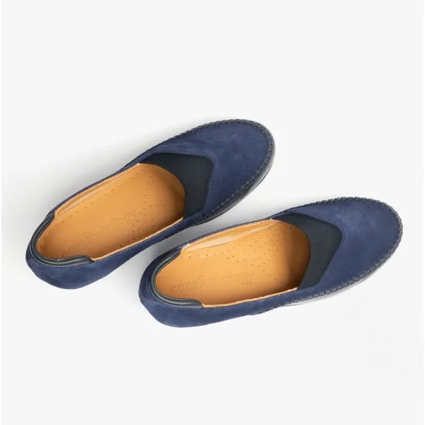 Comfortology DIA Womens Suede Shoes Blue sold by Shuperb product image thumbnail 5