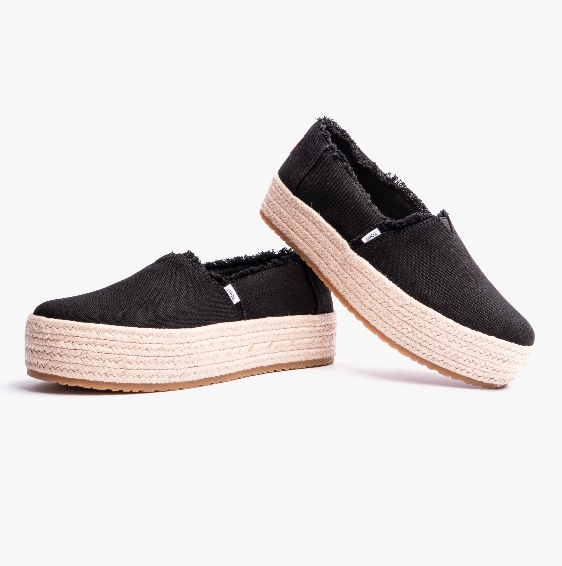 TOMS VALENCIA Womens Espadrilles Black sold by Shuperb product image thumbnail 3