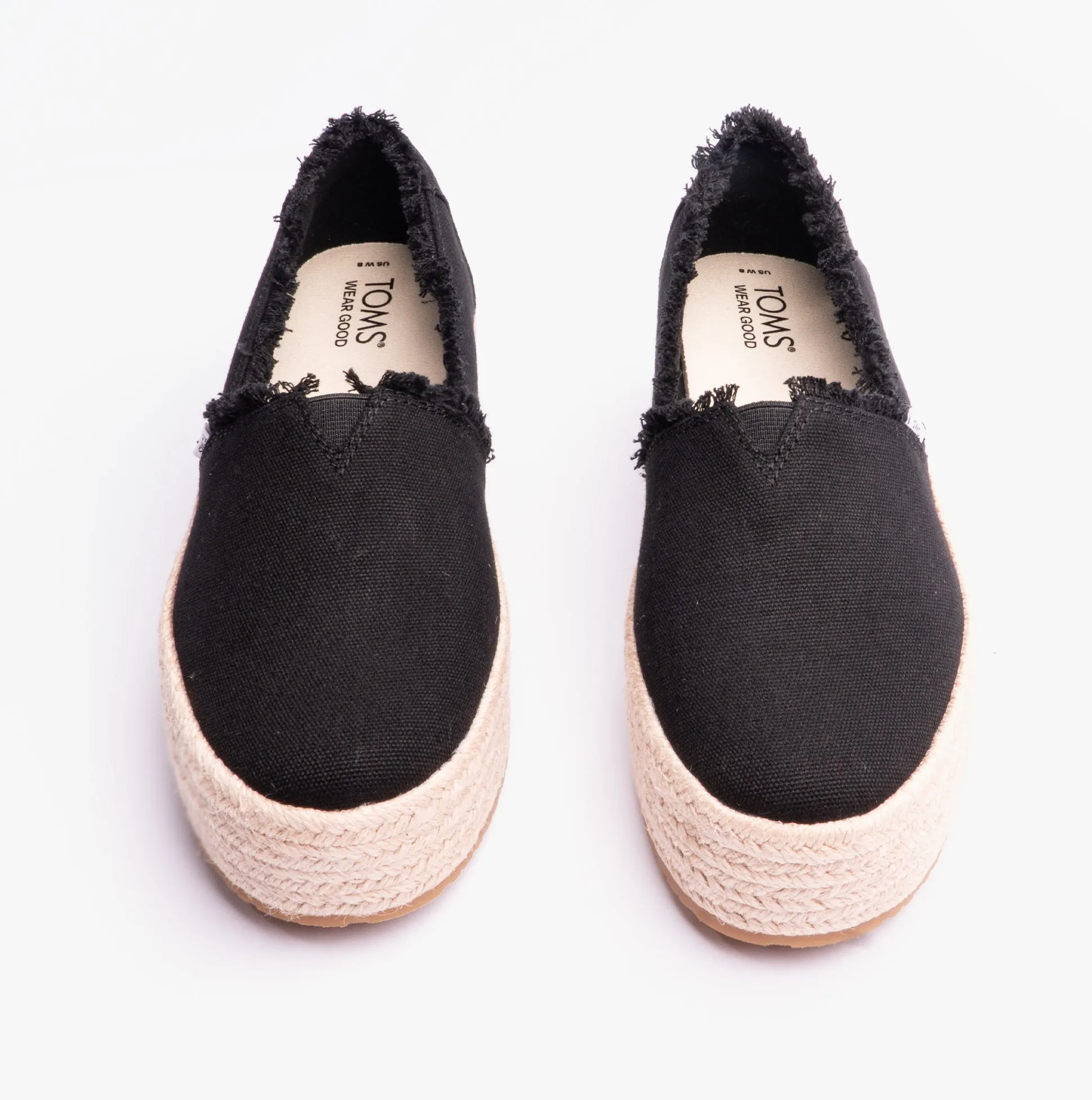 TOMS VALENCIA Womens Espadrilles Black sold by Shuperb product image thumbnail 2