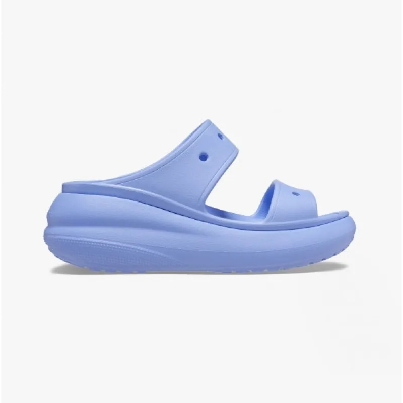 Crocs 207670-5Q6 CRUSH SANDAL Womens Platform Sliders Moon Jelly sold by Shuperb
