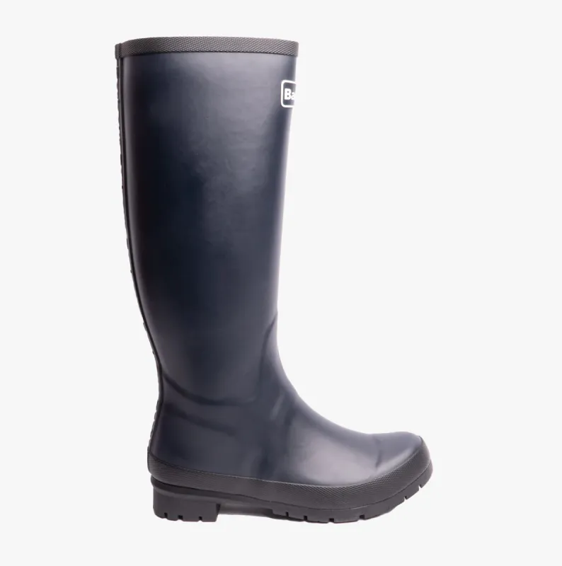 Barbour ABBEY Womens Wellington Boots Navy sold by Shuperb