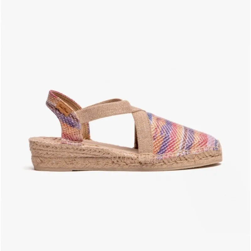 Toni Pons VELINO Womens Wedge Espadrilles Multi sold by Shuperb