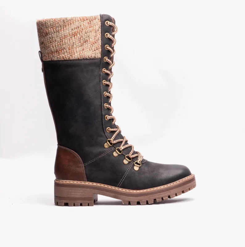 Lotus TEXAS Womens Boots Black made by Shuperb