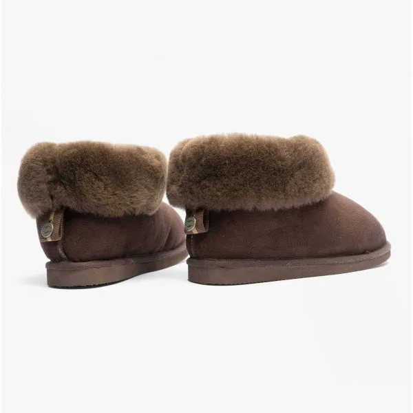 Shepherd JUBILEUM 631 Womens Sheepskin Slipper Boots Moro sold by Shuperb product image thumbnail 3