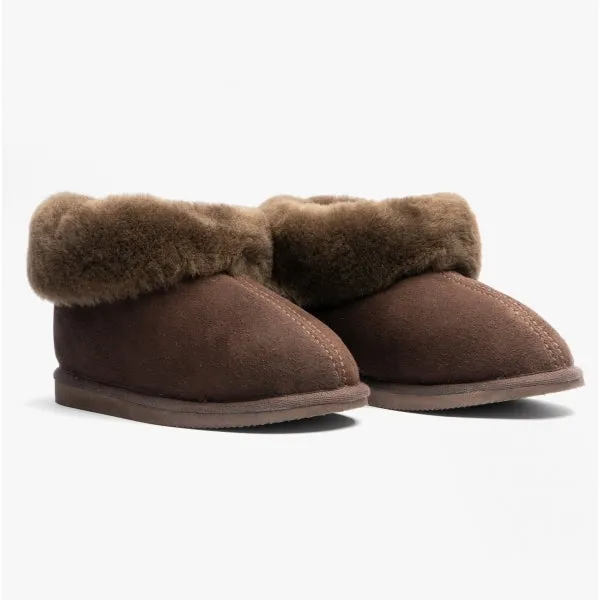 Shepherd JUBILEUM 631 Womens Sheepskin Slipper Boots Moro sold by Shuperb product image thumbnail 2