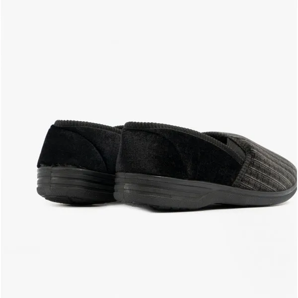 Zedzzz RICHARD Mens Full Slippers Black sold by Shuperb product image thumbnail 5