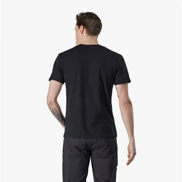 DENISON Mens Crew Neck T-Shirt Black sold by Shuperb product image thumbnail 2