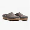 Haflinger CUORICINI Womens Wool Slippers Anthracite sold by Shuperb