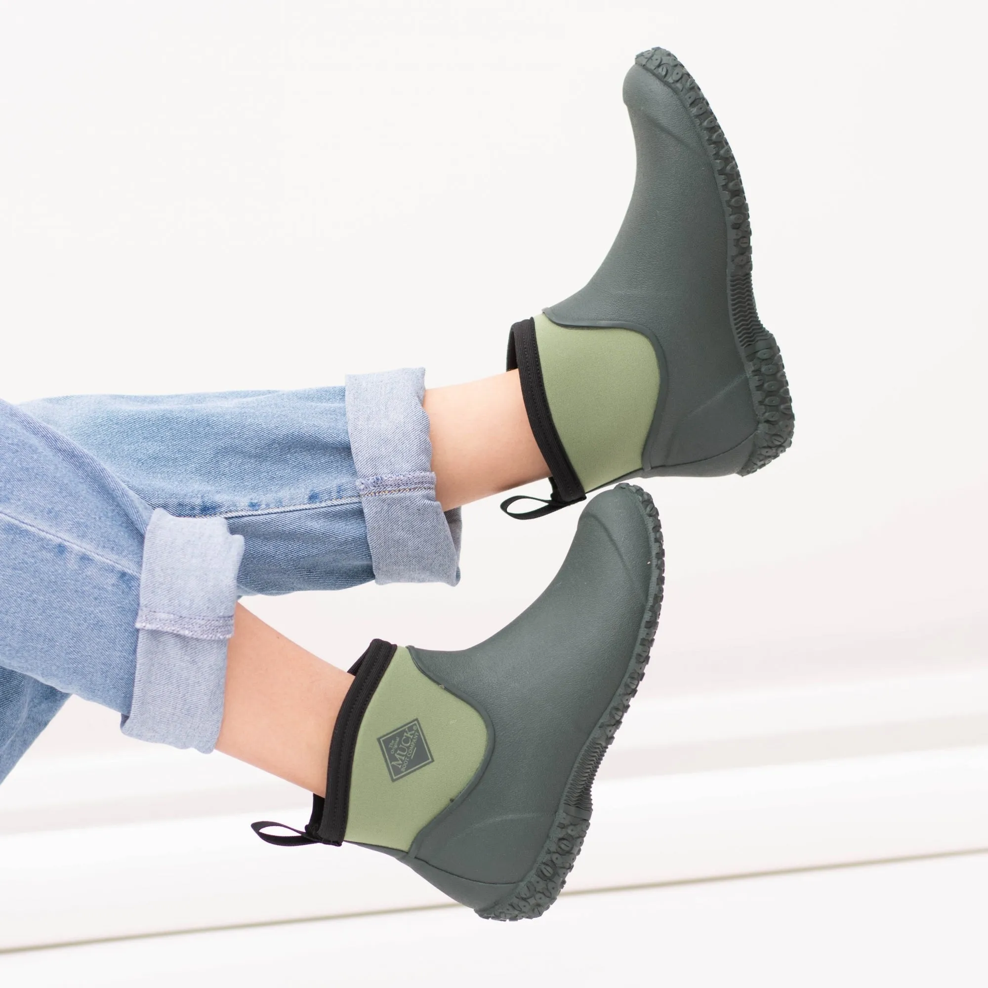 Muck Boots MUCKSTER II ANKLE Womens Waterproof Rubber Ankle Boots Green sold by Shuperb product image thumbnail 2