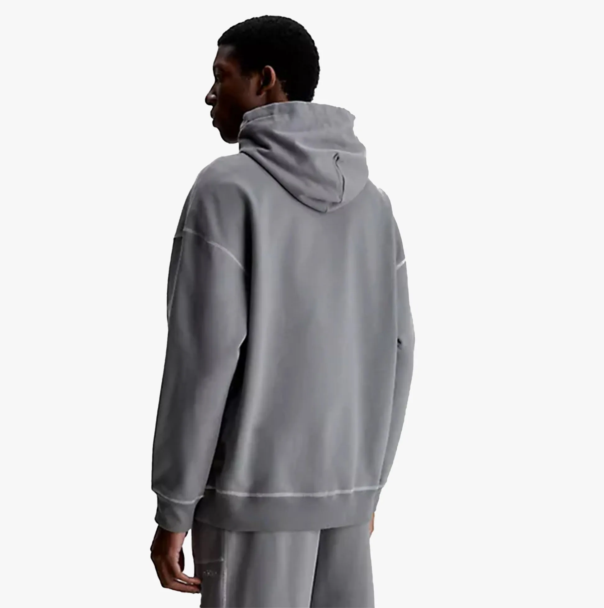 Calvin Klein FUTURE SHIFT Mens Hoodie Grey sold by Shuperb product image thumbnail 4