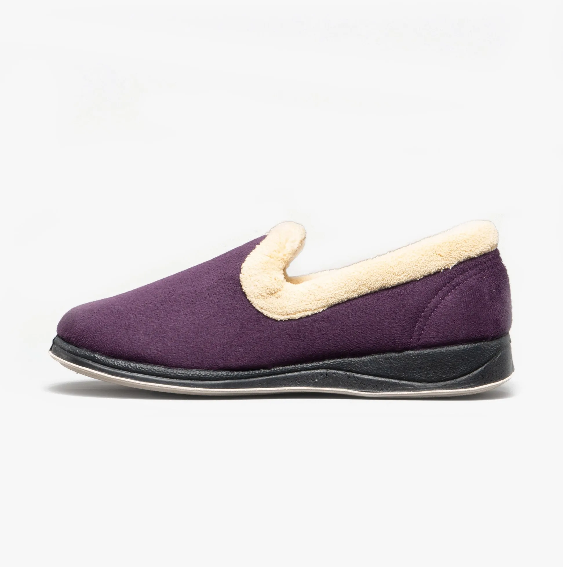 Padders REPOSE Womens (2E Fit) Full Slippers Lilac sold by Shuperb product image thumbnail 4