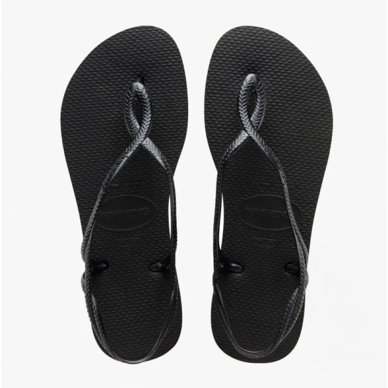 Havaianas HAV LUNA Womens Sandals Black made by Havaianas