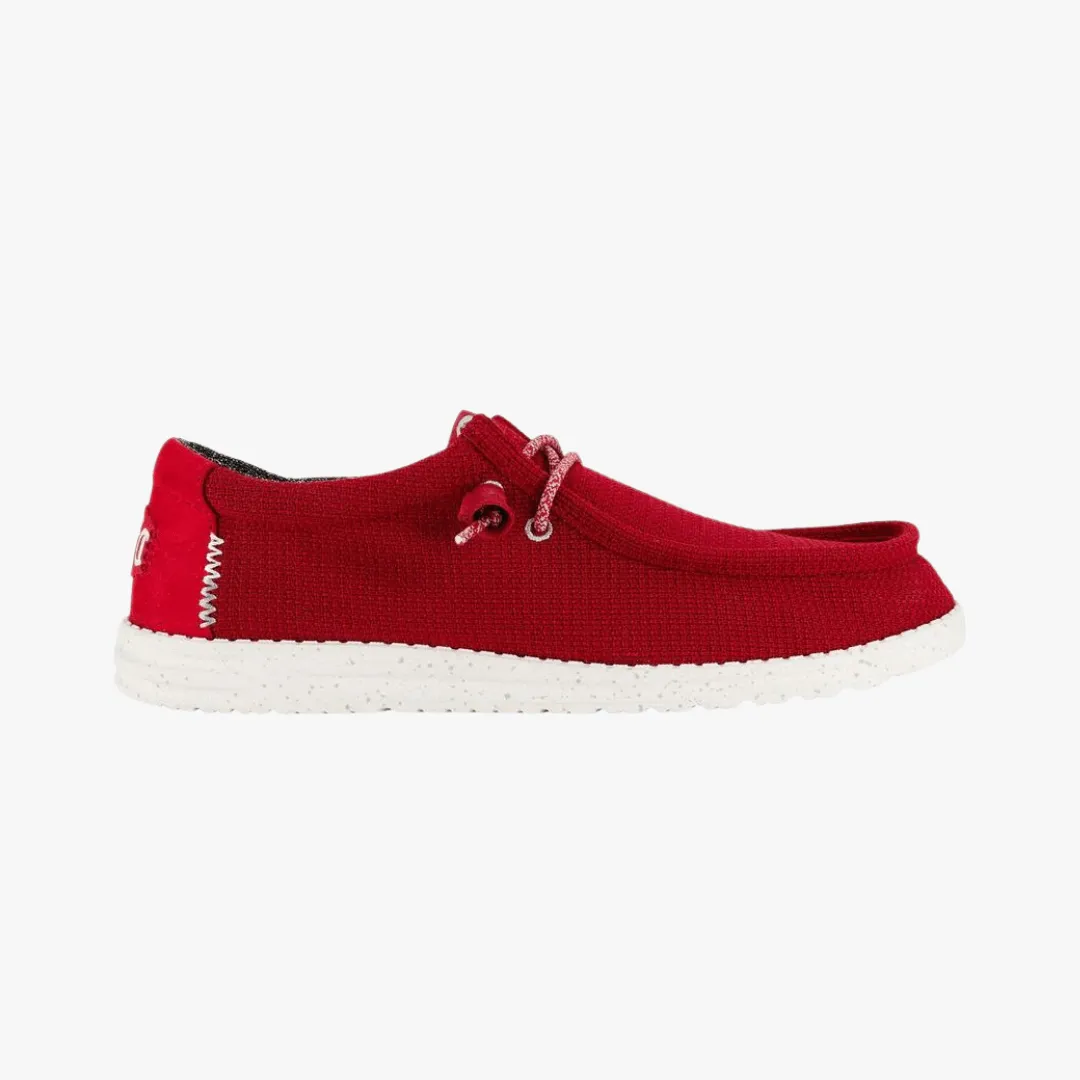 WALLY Mens Shoes Dark Red sold by Shuperb