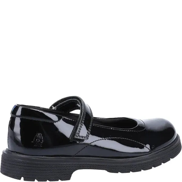 TALLY SENIOR PATENT Girls Shoes Black sold by Shuperb