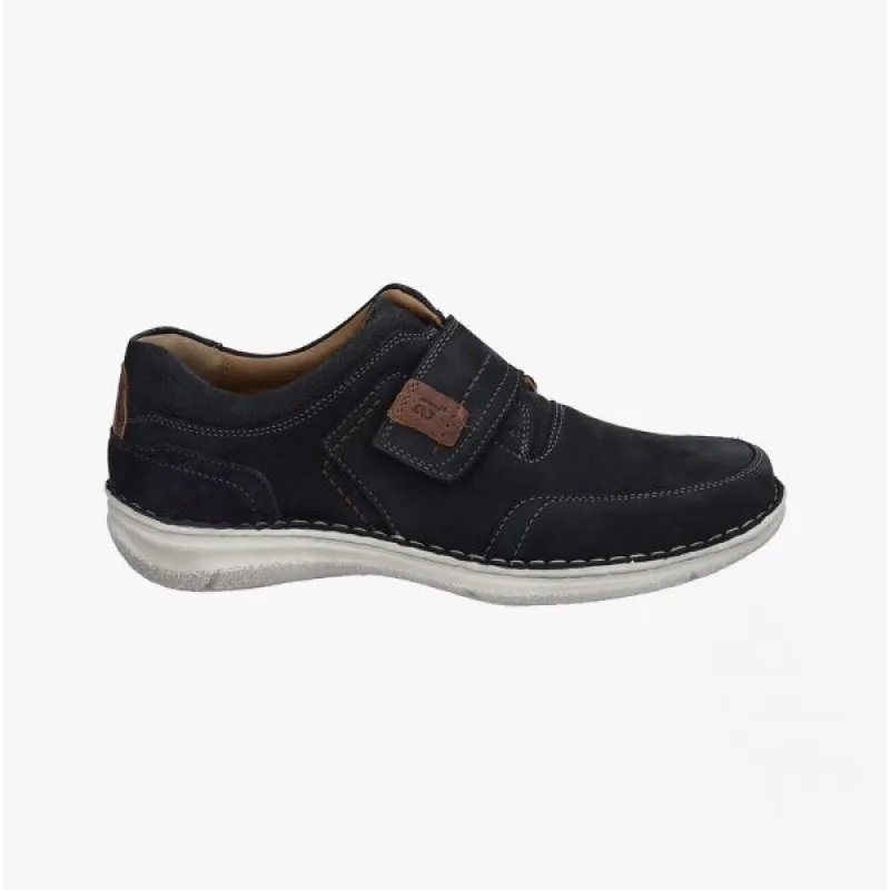 ANVERS 83 Mens Wide Fit Leather Shoes Blue sold by Shuperb