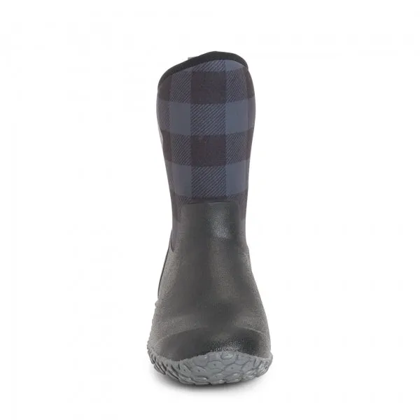 Muck Boots MUCKSTER II MID Womens Rubber Boots Black/Grey Plaid sold by Shuperb product image thumbnail 2