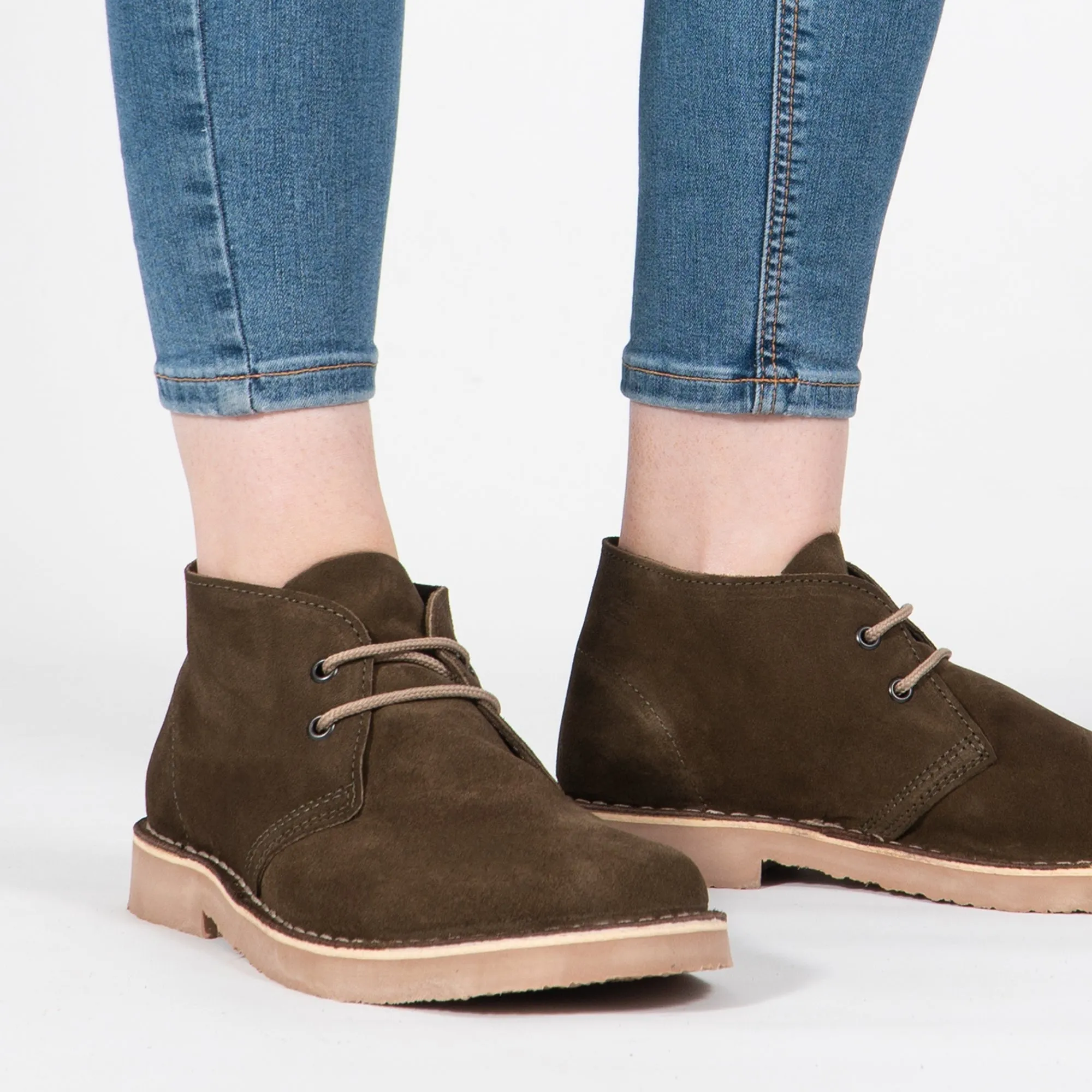 Roamers M400ES Mens Desert Boots Khaki sold by Shuperb product image thumbnail 2