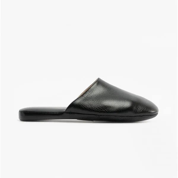 Chaleur MATTEO Mens Luxury Slipper Travel Set Black sold by Shuperb