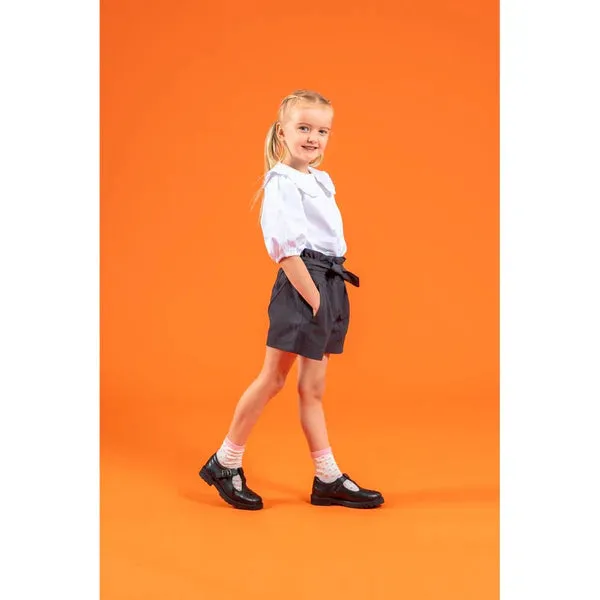 Hush Puppies FIONA Girls Leather School Shoes Black sold by Shuperb product image thumbnail 3