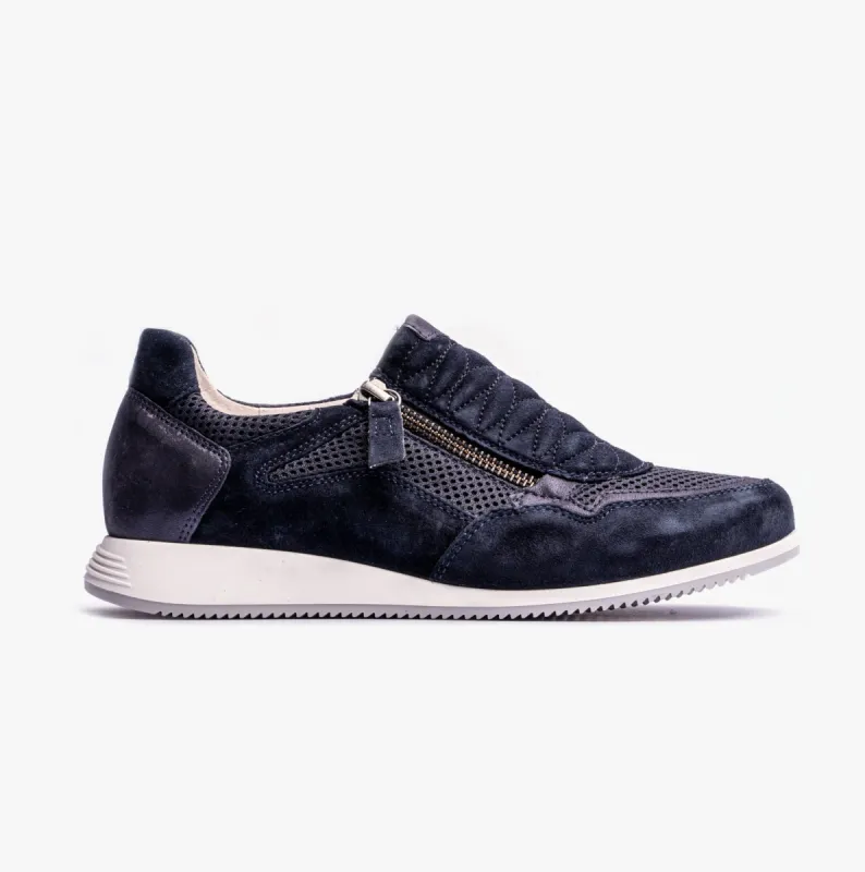 Gabor JANIS Womens Trainers Nightblue made by Shuperb