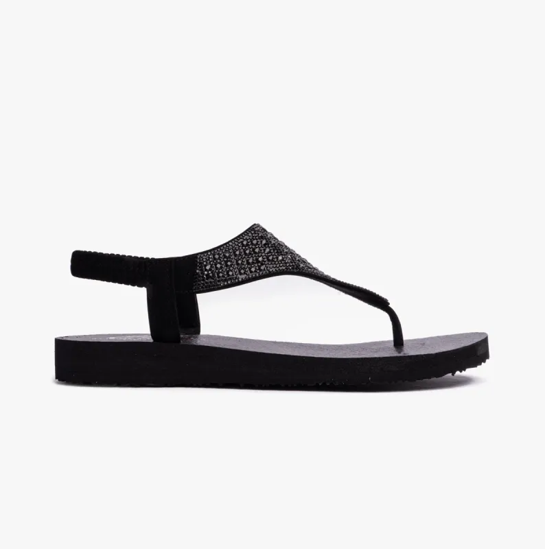 119770/BBK MEDITATION - ROCKSTAR Womens Sandals Black sold by Shuperb