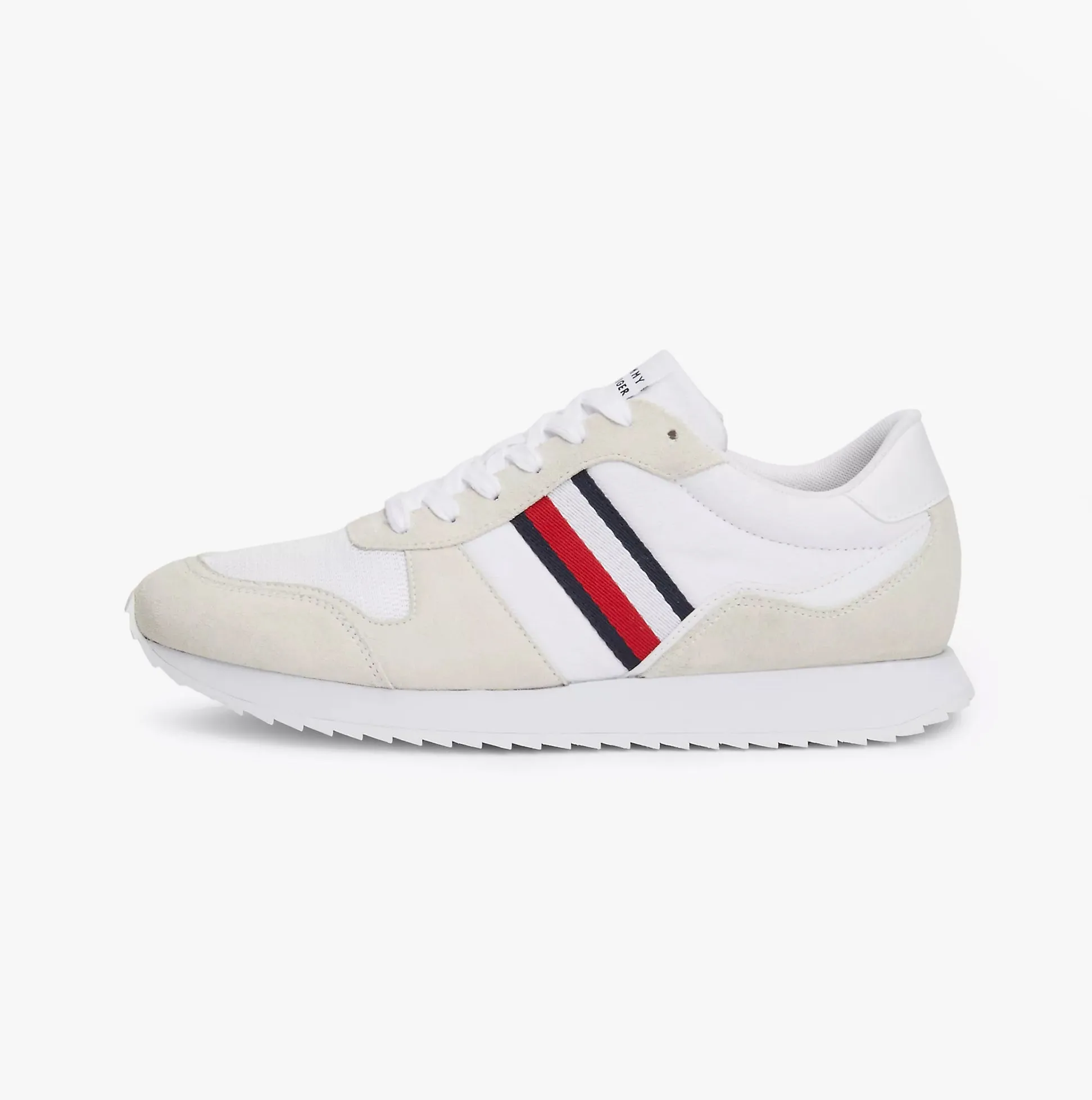 Tommy Hilfiger RUNNER EVO MIX Mens Trainers White sold by Shuperb product image thumbnail 3
