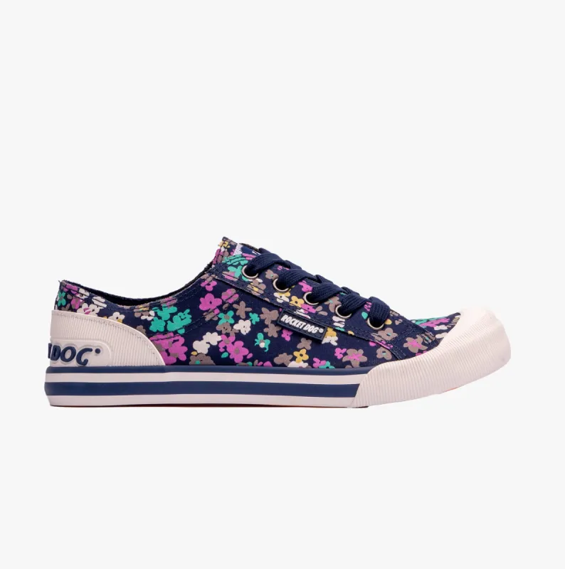 JAZZIN ANNIE Womens Trainers Navy Multi sold by Shuperb