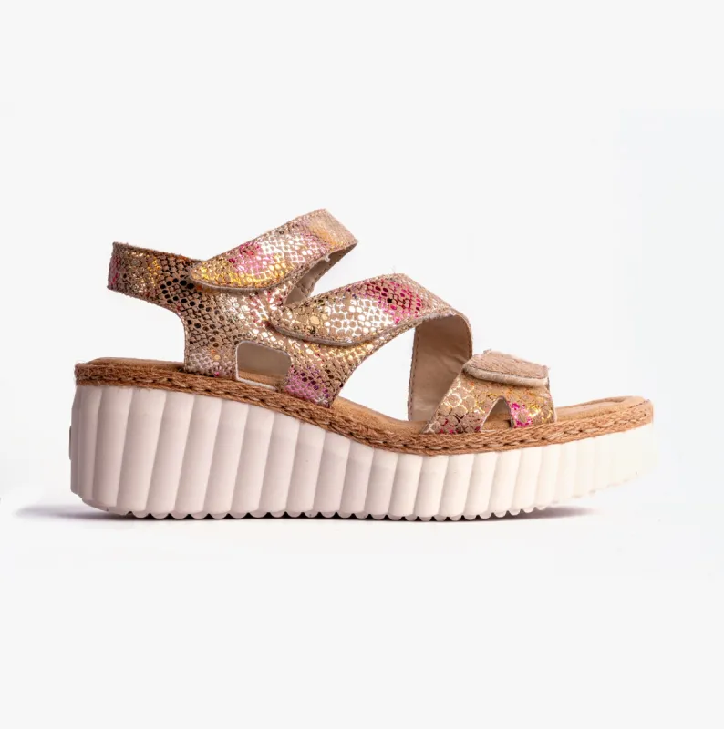 Rieker 69157-90 Womens Sandals Multi sold by Shuperb