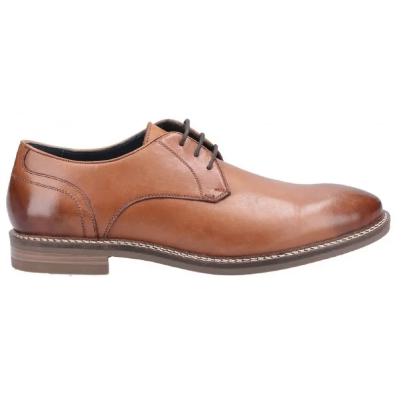 Hush Puppies BRAYDEN Mens Leather Derby Shoes Brown sold by Shuperb
